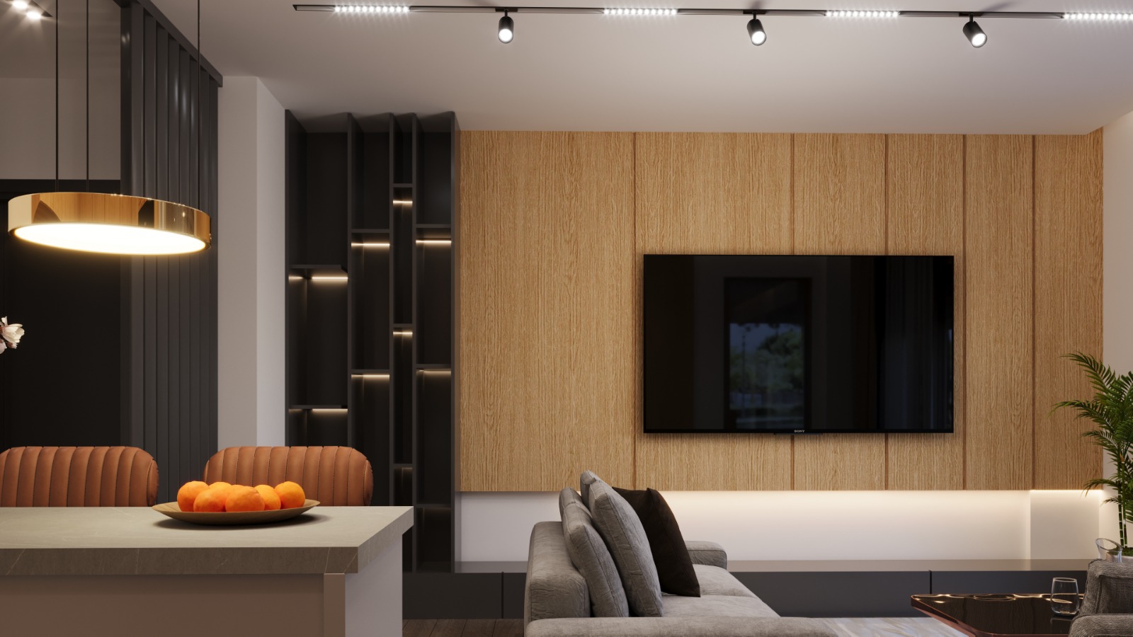 Yeniköy Projesi — Salon detayları